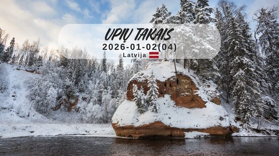 Upių takais 🥾(Latvija)⛺
